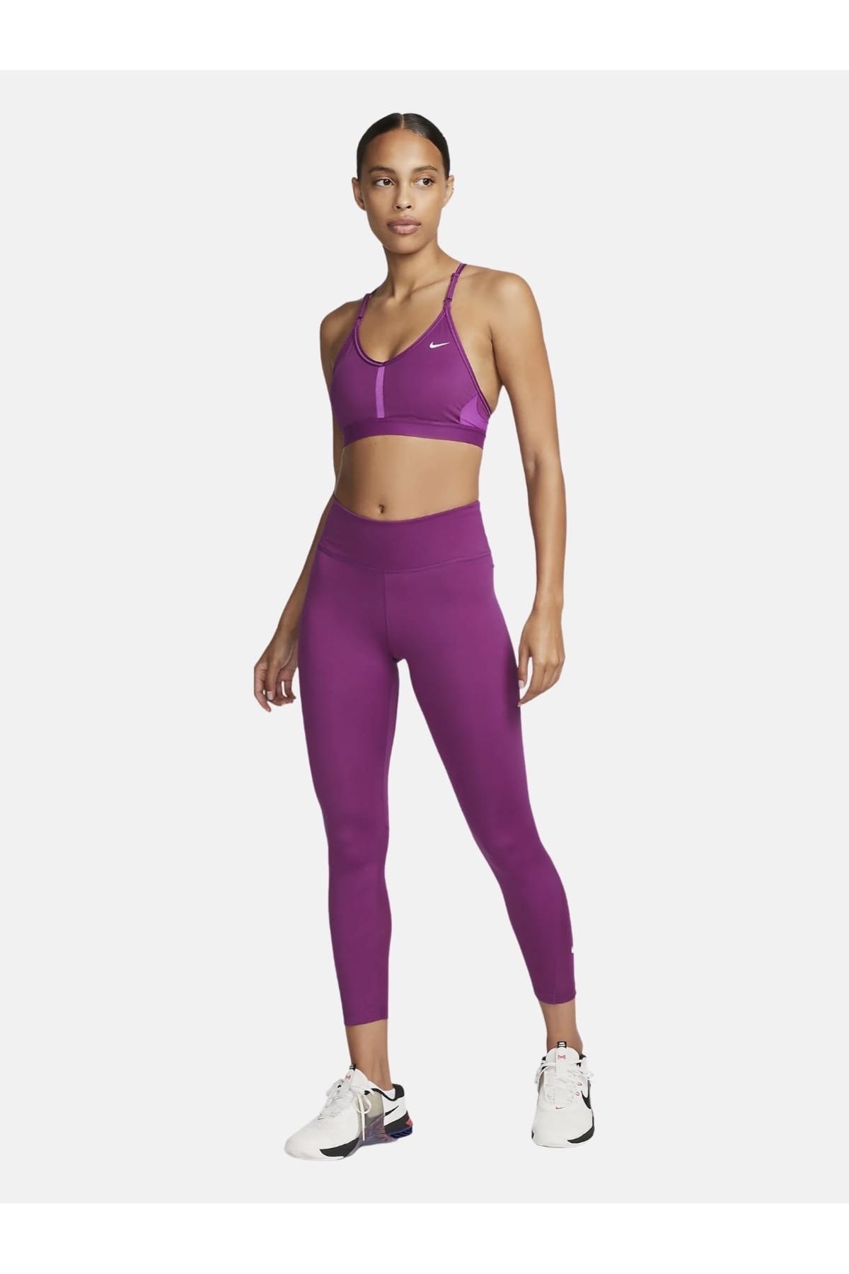 Nike V Neck Standard Fit Women s Sports Bra Trendyol