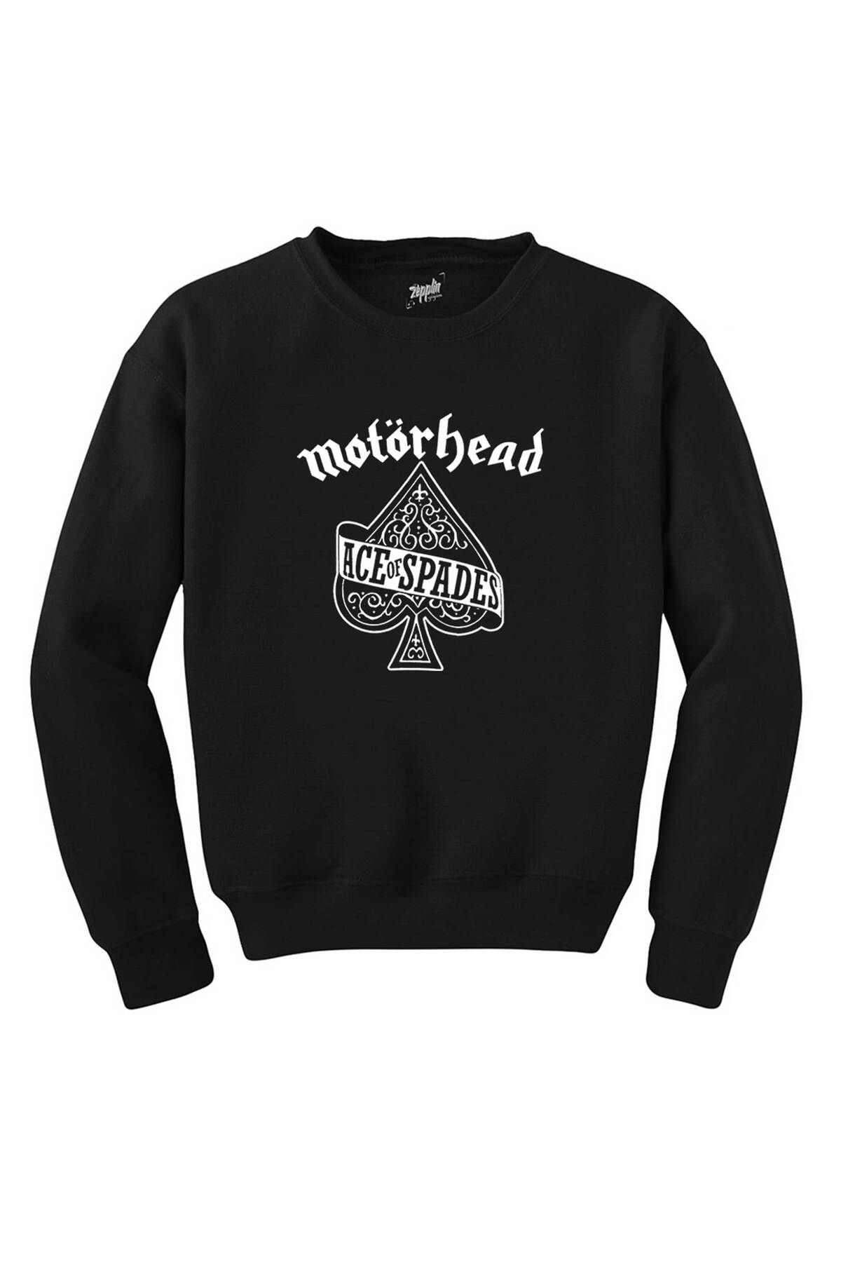 Pixella Motorhead Ace of Spades Black Sweatshirt