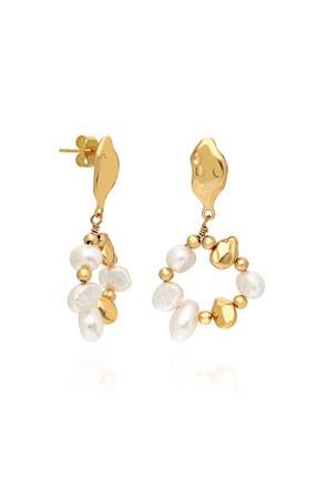 MLINI JEWELLERY ANEMON PEARL EARRING