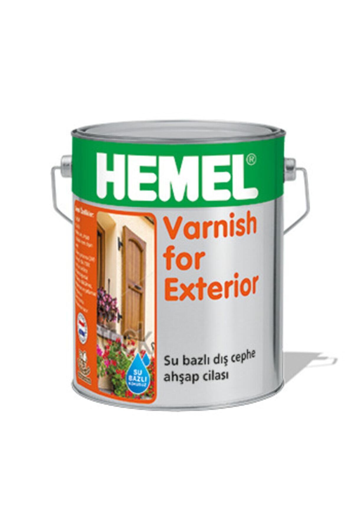 Hemel Varnish For Exterior - Su Bazlı Dış Mekan Ahşap Cilası 2,5 Lt