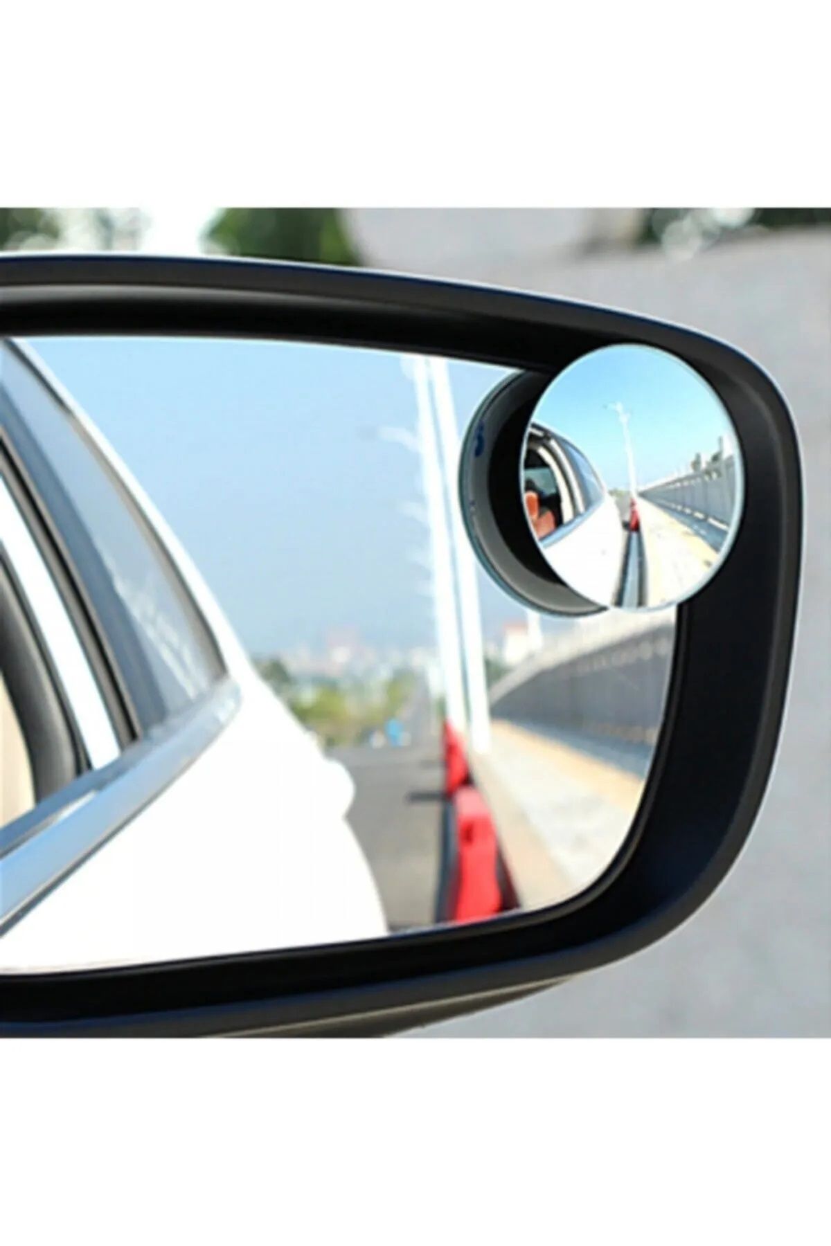 Lazer Store-Adjustable Additional Blind Spot Mirror Compatible with Fiat / Tofaş Şahin 5