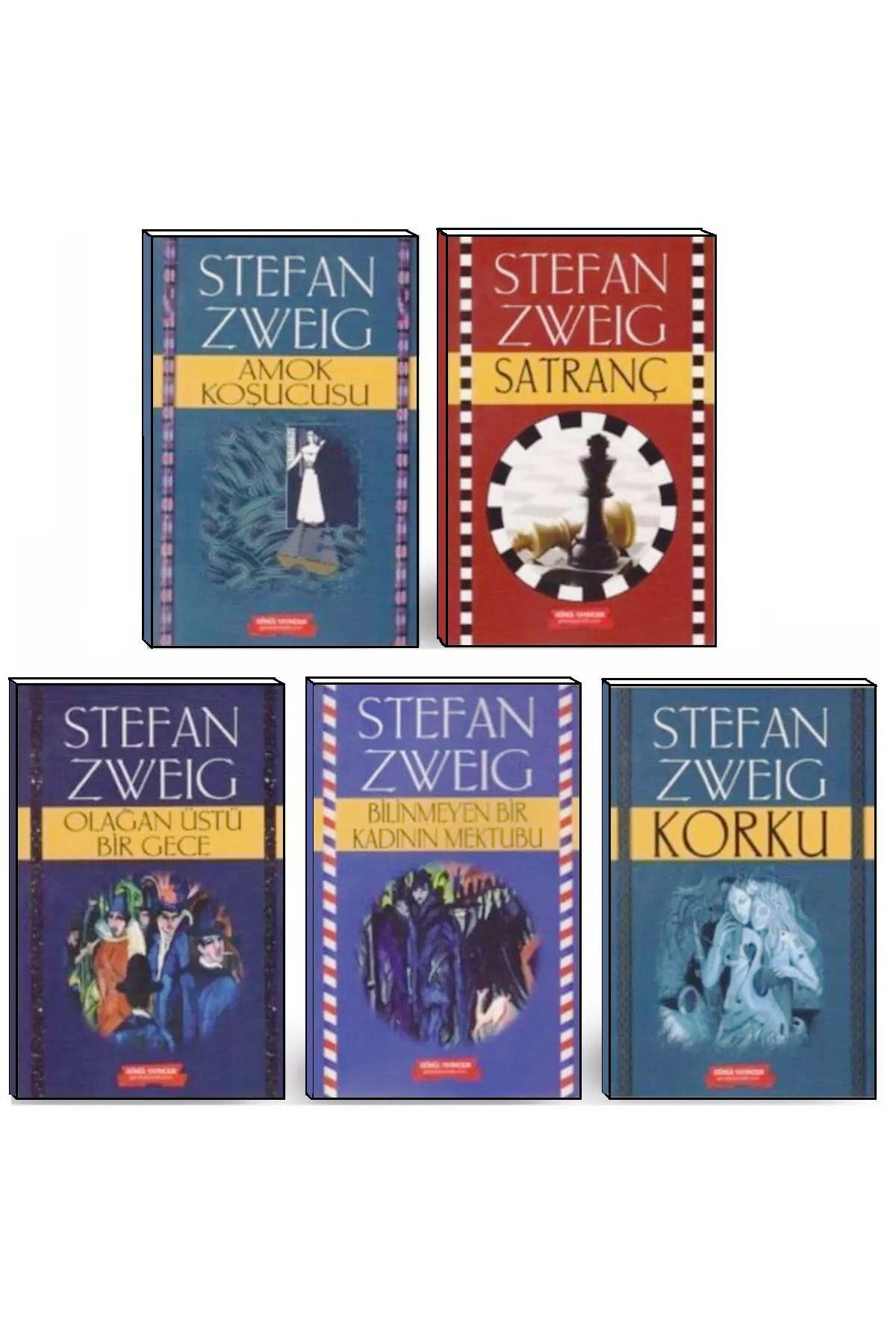 GÖNÜL YAYINCILIK Stefan Zweig Набор из 5 шт. tnedk3532532