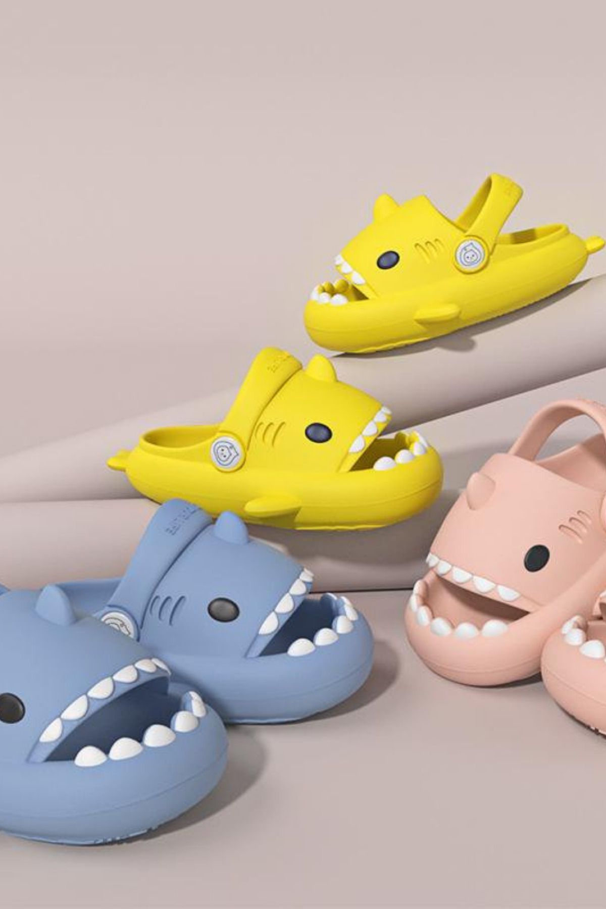 Reyo Hipnotico Kids Shark Slides Shark Slippers Sandals Trendyol