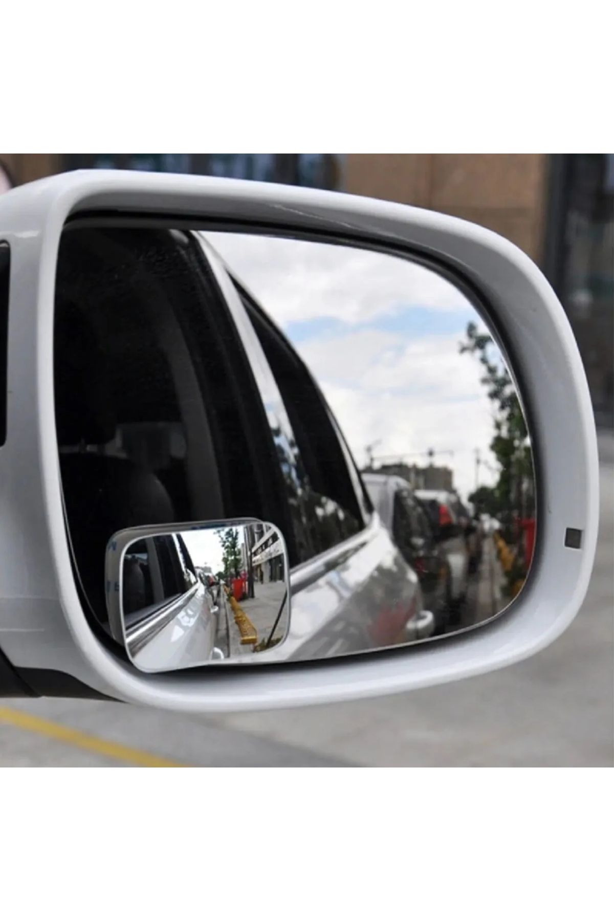 Lazer Store-Adjustable Additional Blind Spot Mirror Compatible with Hyundai I20 3