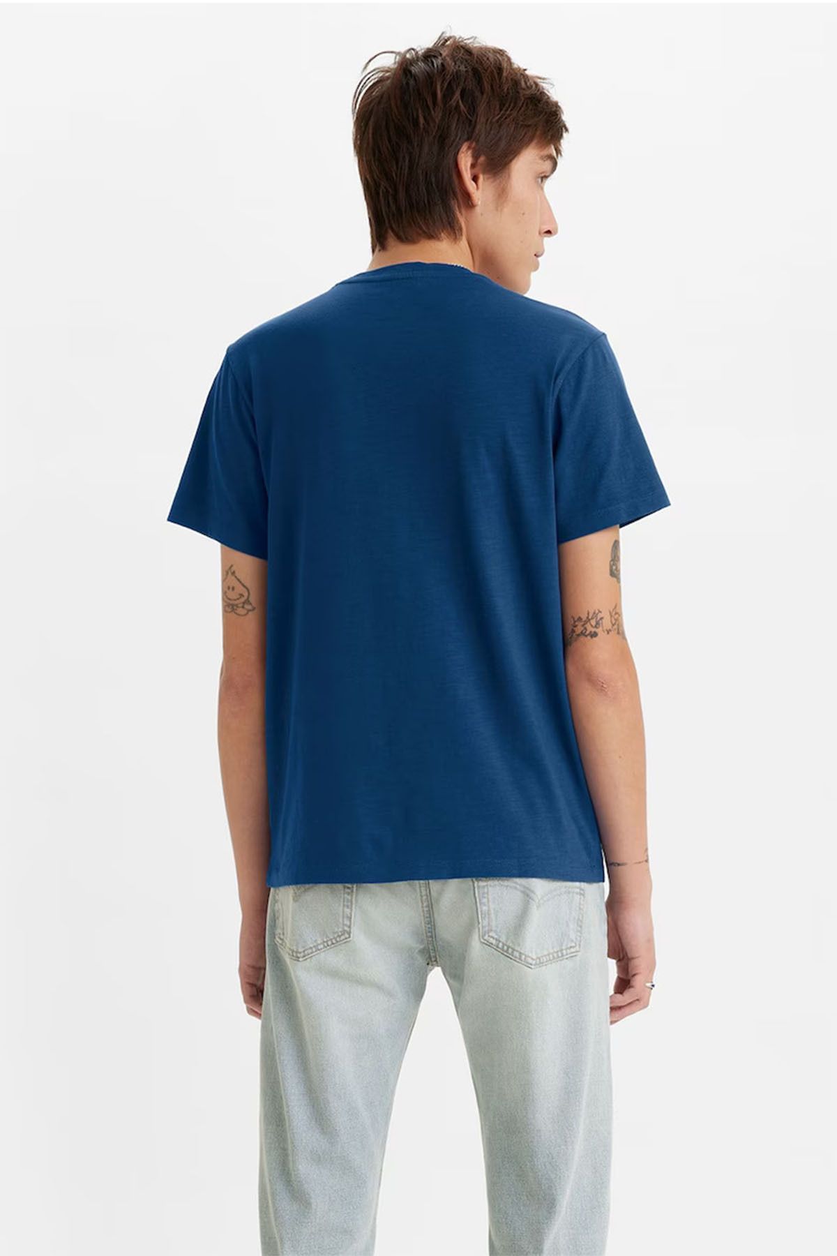 تی شرت آبی مردانه جیب لوئیس 19342 0335 Levi's