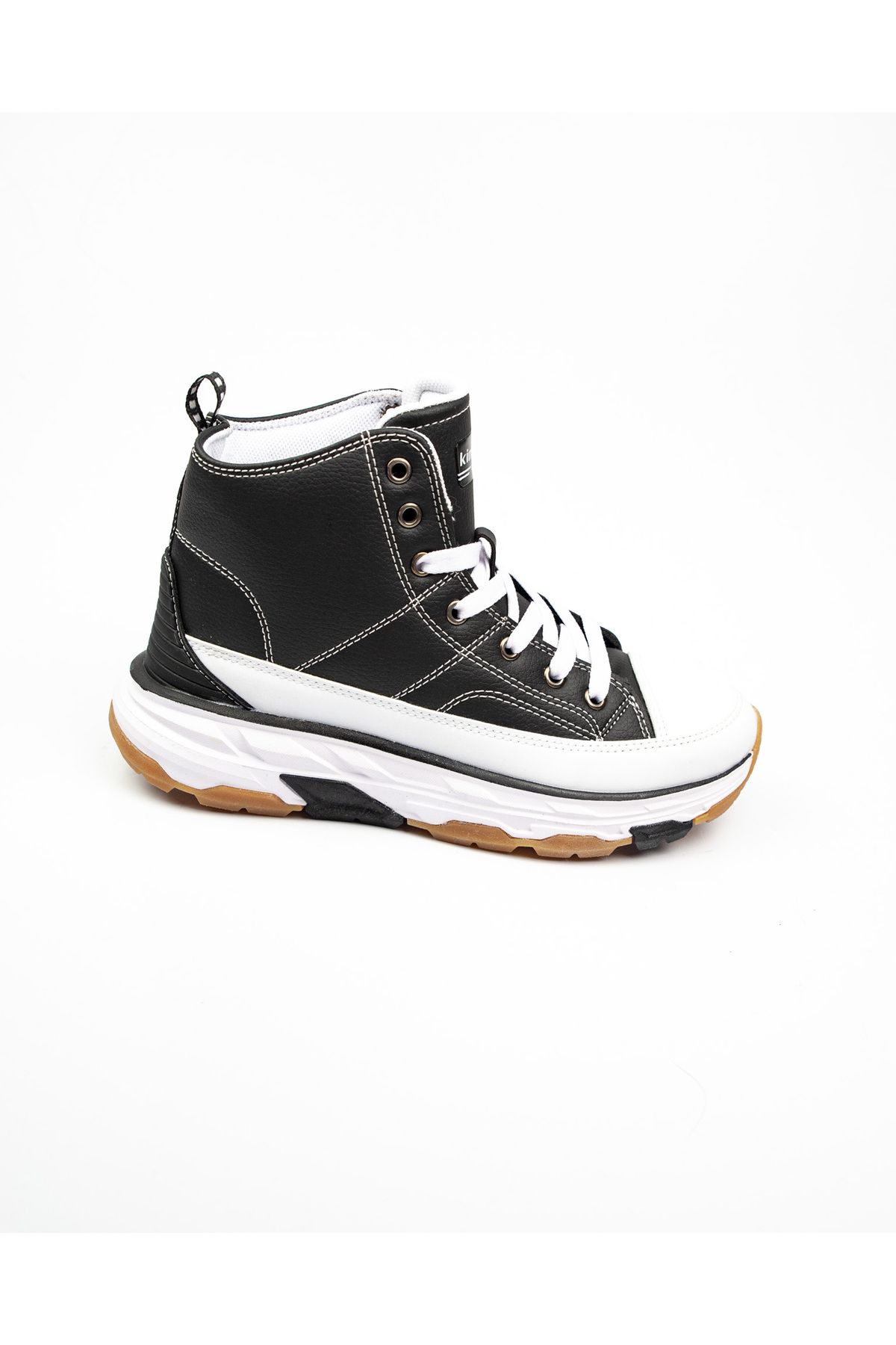 کفش کتانی زنانه 101385549 Viole Hi Black High Top Kinetix