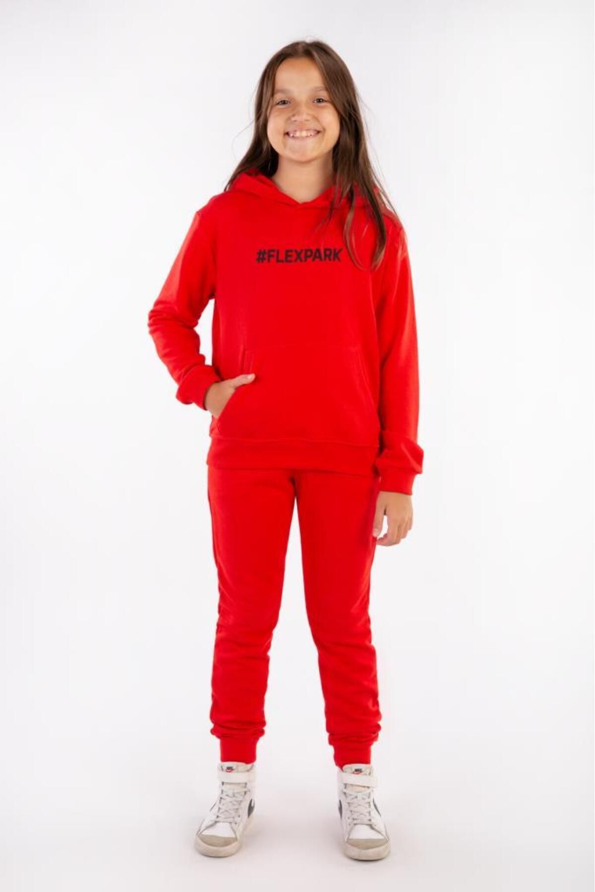Red tracksuit shop kids