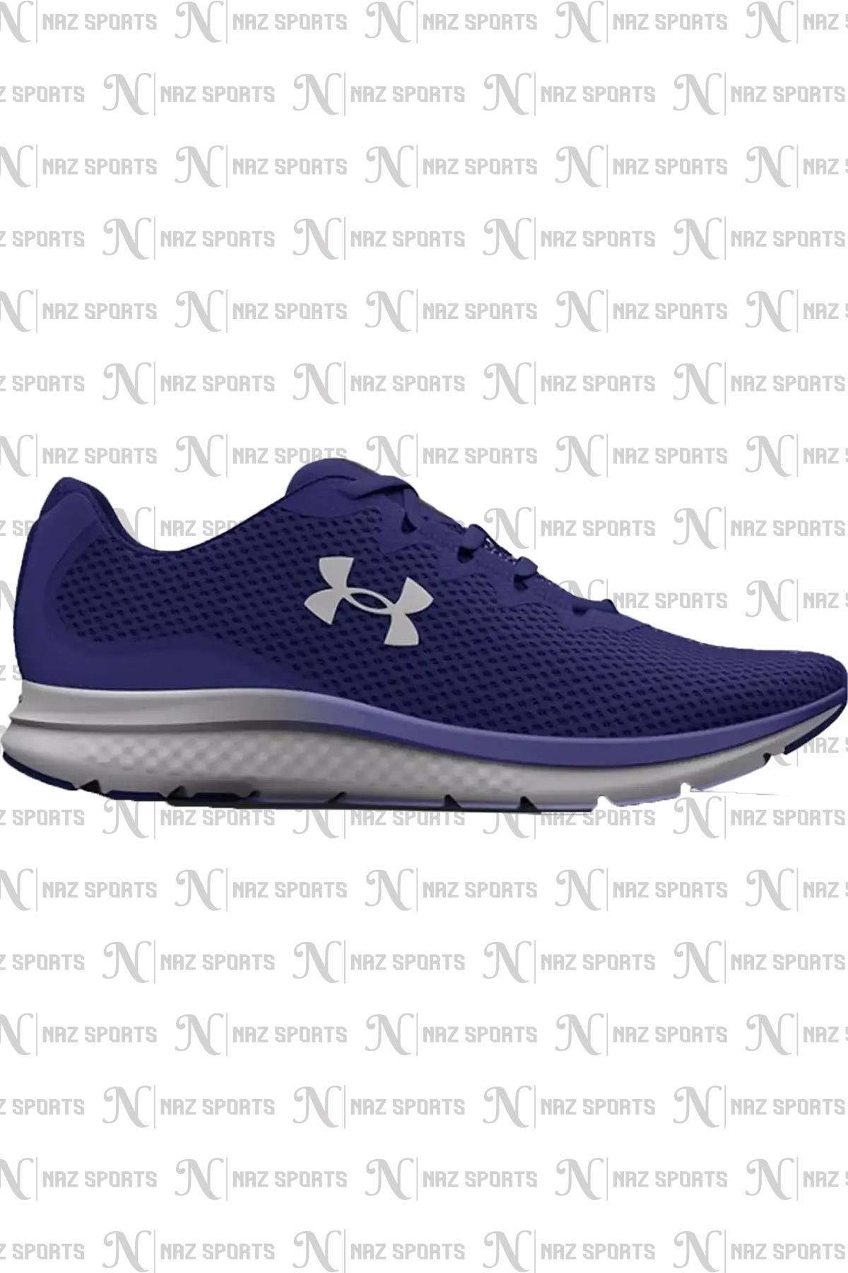 کفش دو و تمرین آبی مردانه Impulse 3 Cushioning Base رانینگ ورزشی باریک Under Armour