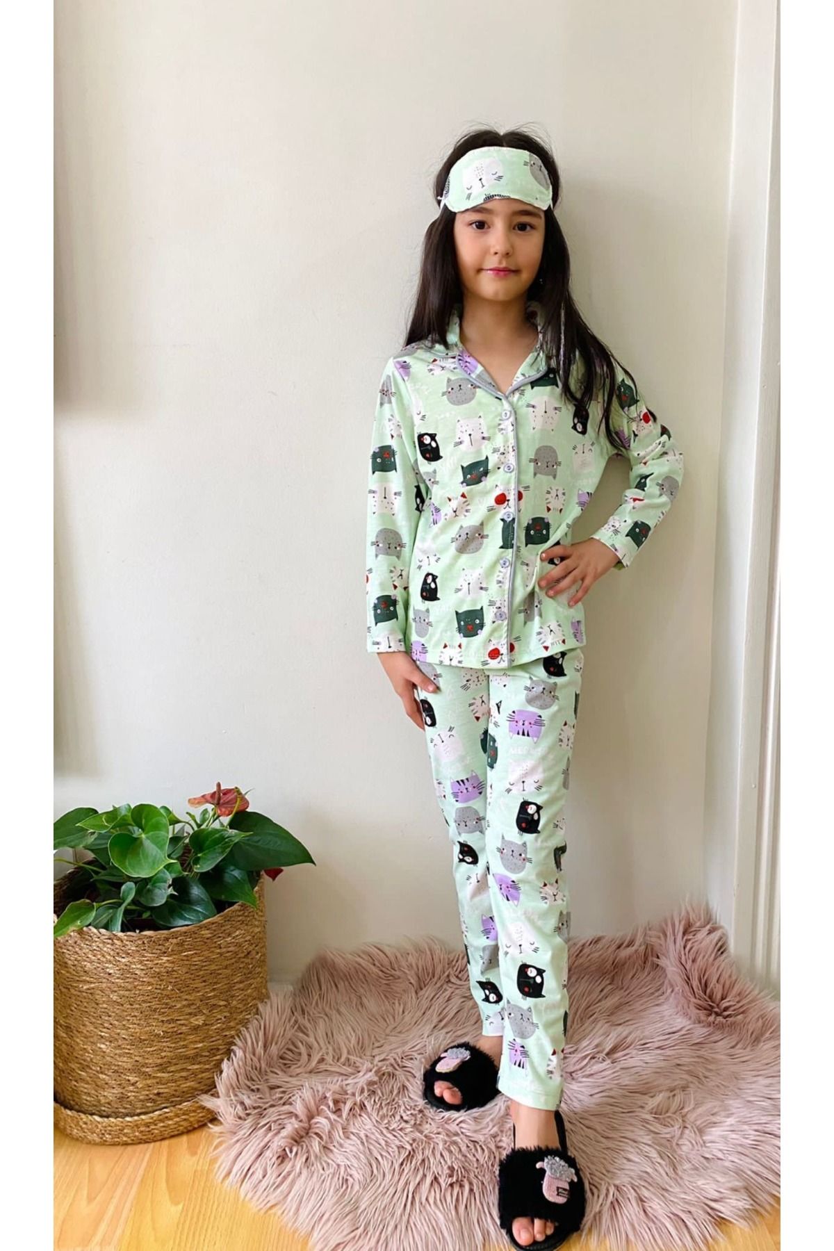Kitten online pajama set