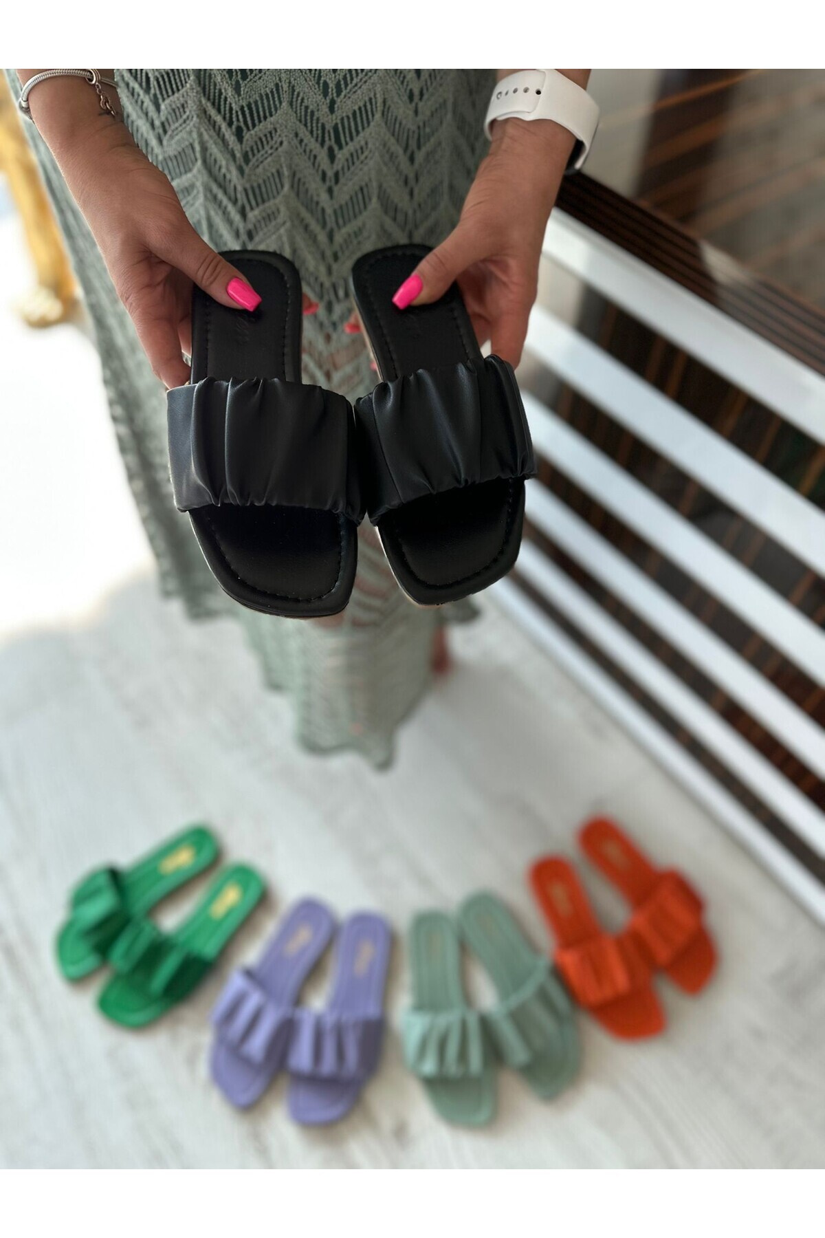 Nanta Siyah Cilt Terlik