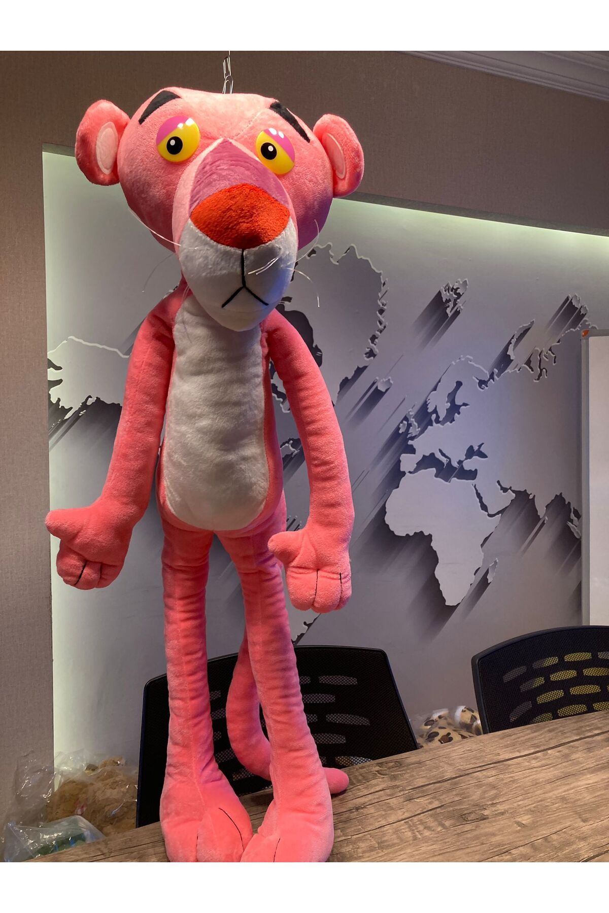 Pink panther plush toy discount