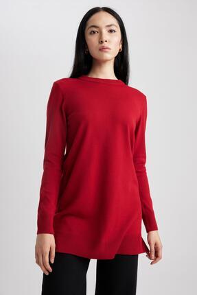 Defacto Regular Fit Bisiklet Yaka Tunik