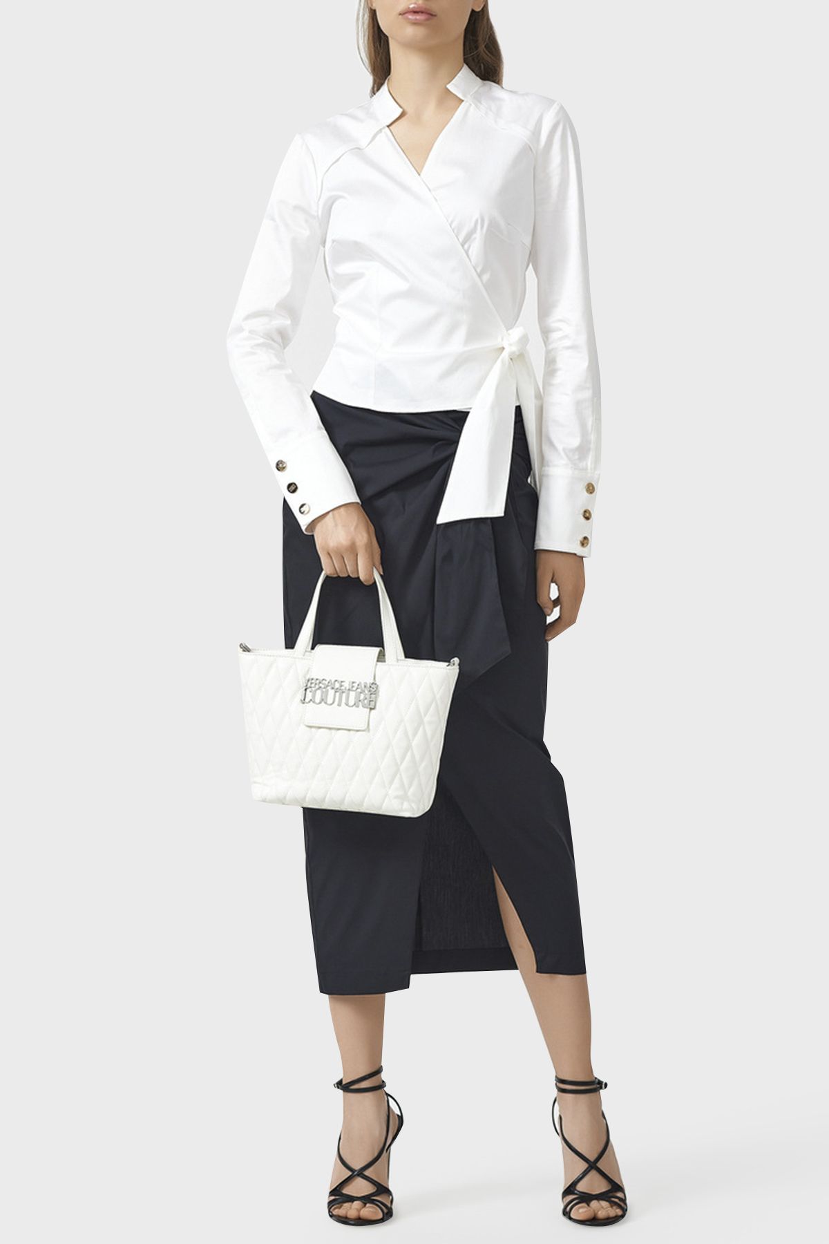 Versace jeans hot sale quilted bag