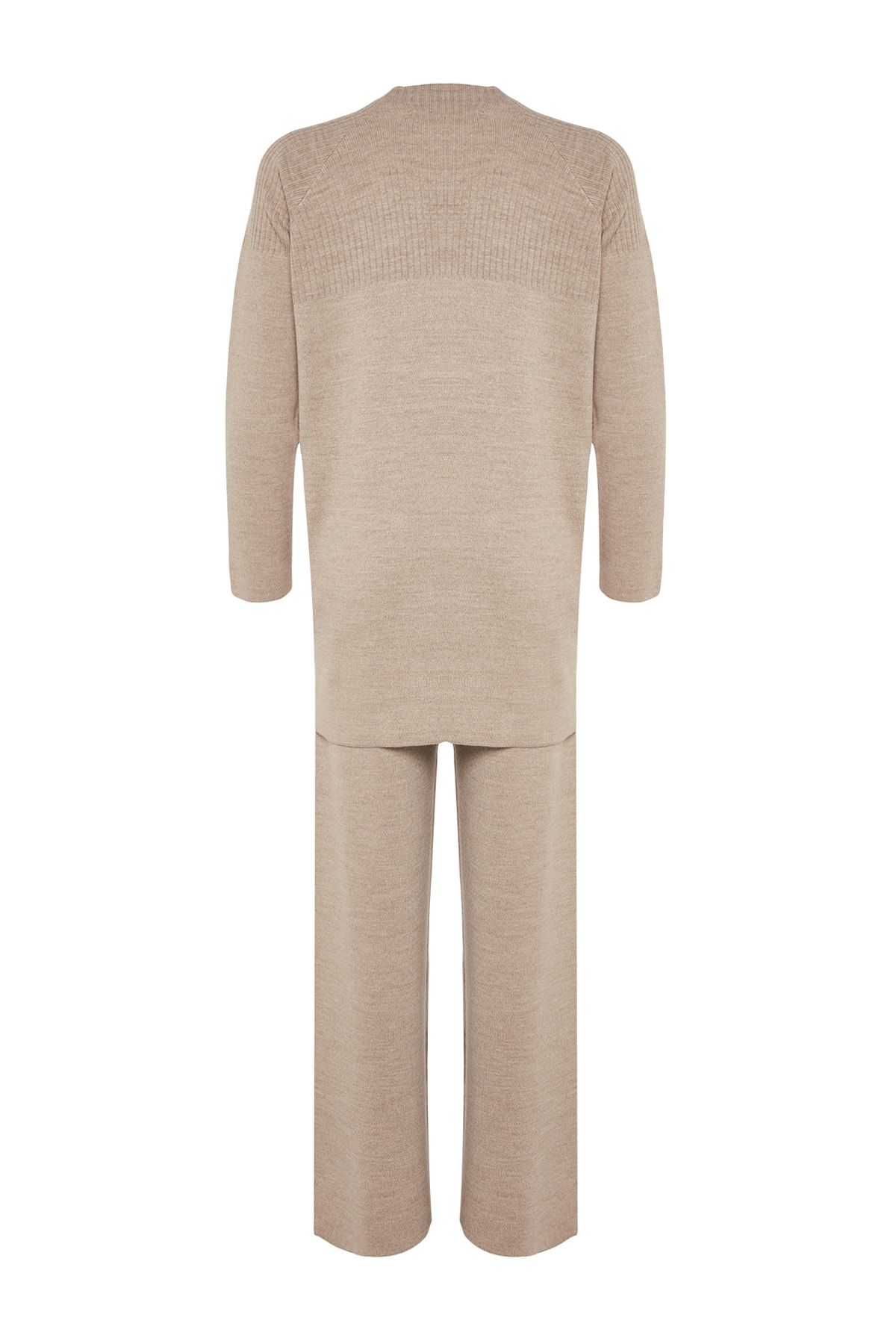 Trendyol Modest-Mink gomb részletes kötöttáru felső és alsó készlet TCTAW24US00042 11