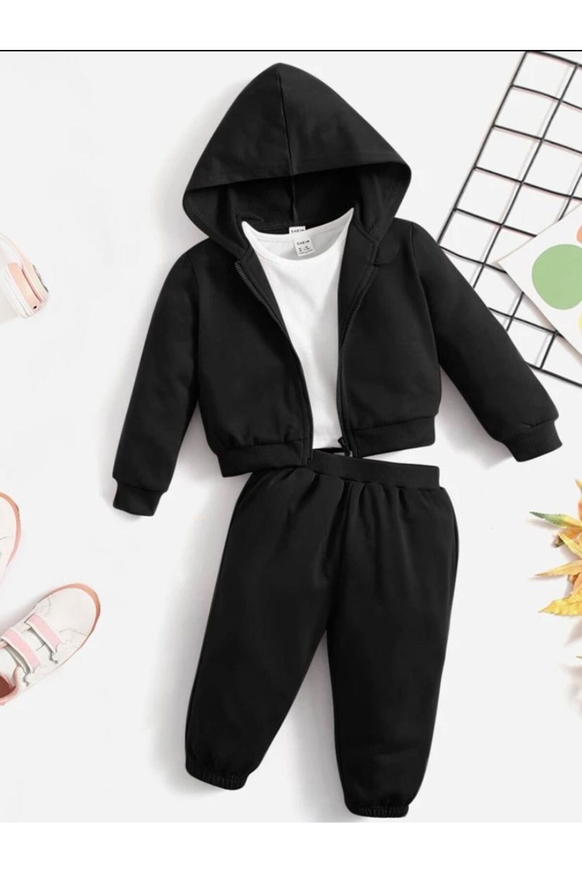 Black shop tracksuit kids