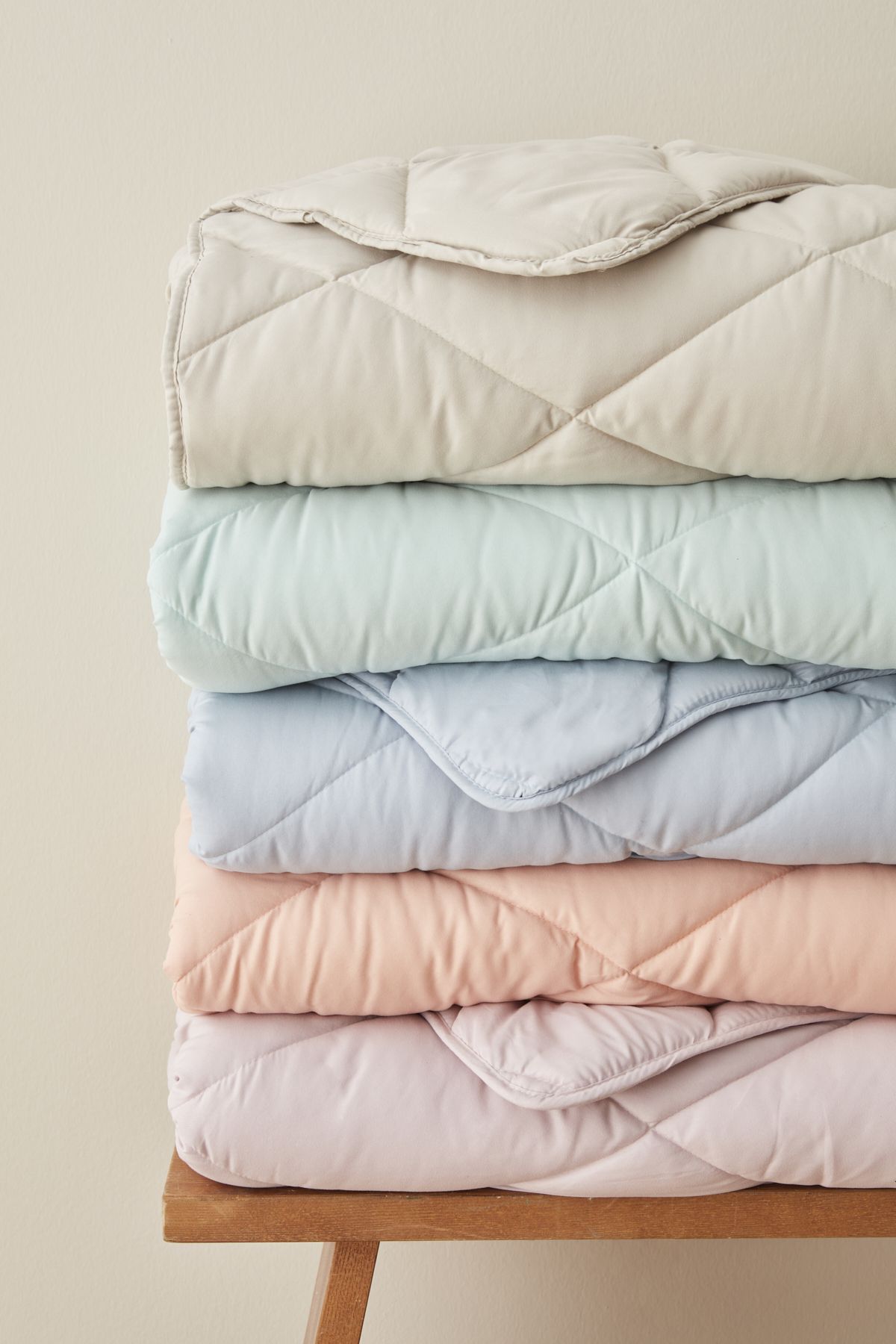 Sarah Anderson-Grimes Microfiber Double Quilt Lilac 8