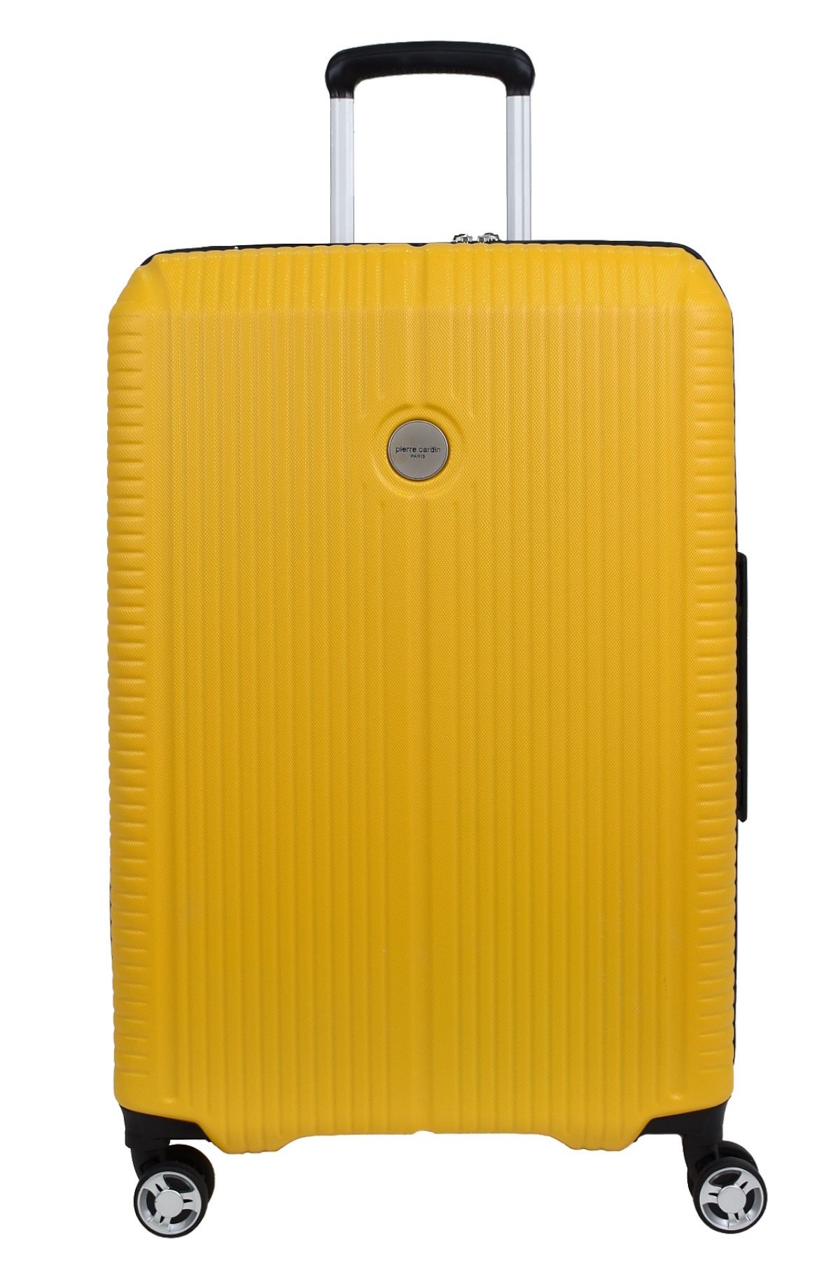 چمدان و ساک زرد مردانه زنانه لوکس ABS 3 SUPPLY SET PC6500 Pierre Cardin