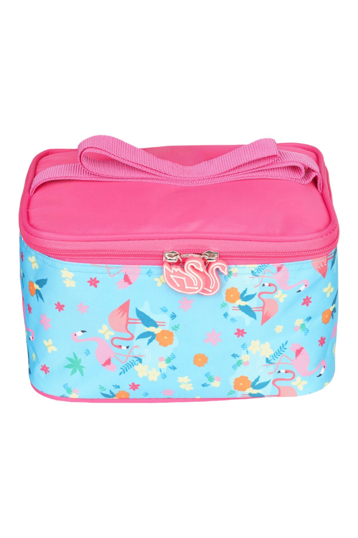 Flamingo backpack and best sale lunchbox