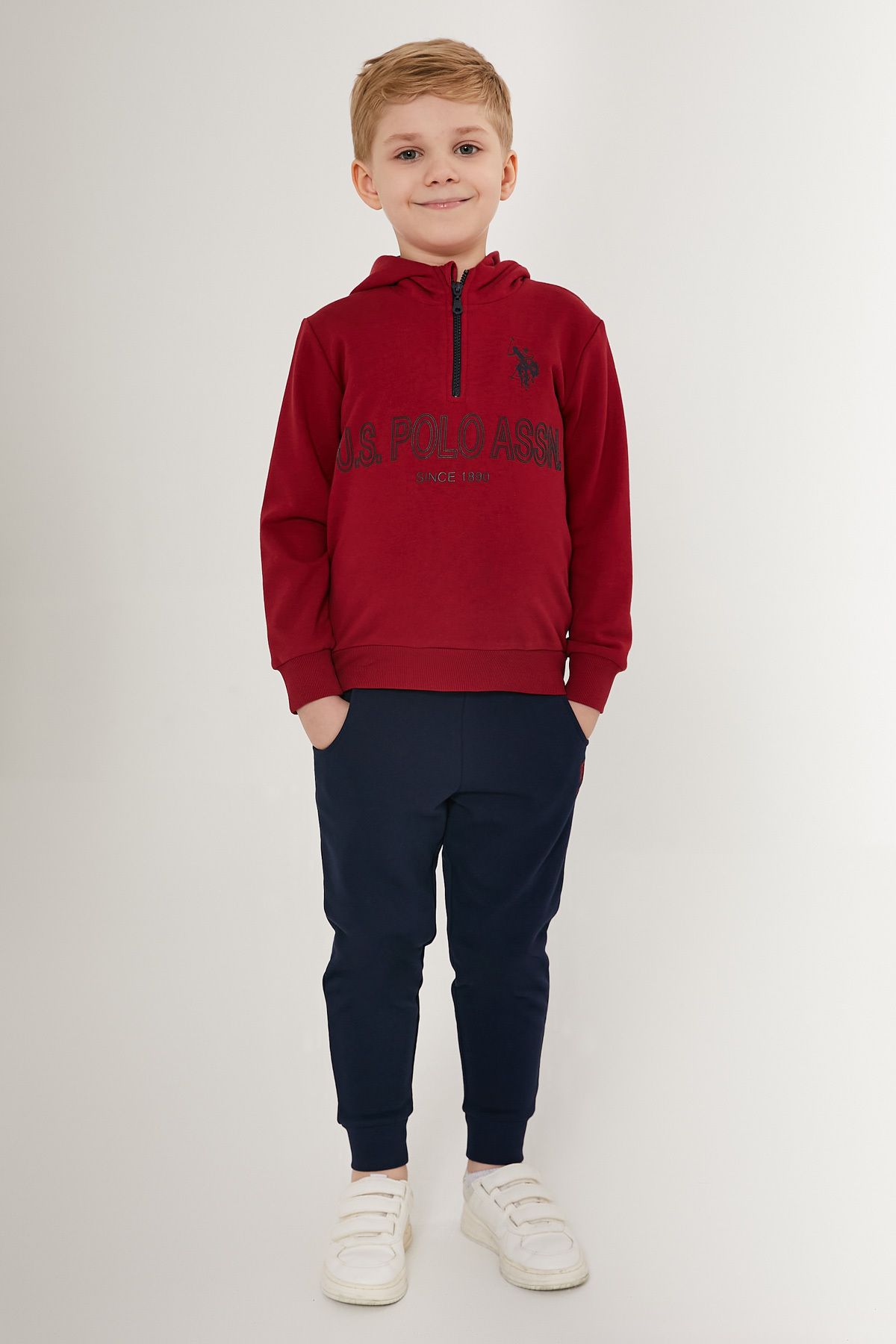 Boys hooded tracksuit sales