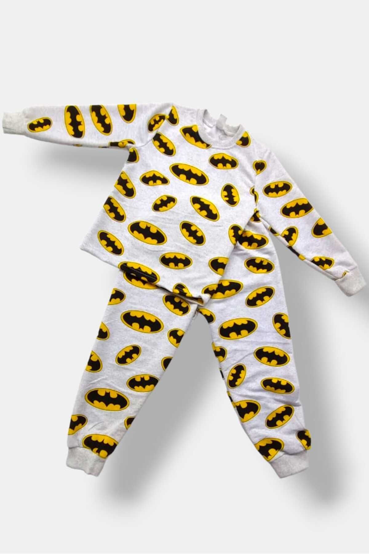 Mikimini Kids Mikimini Desenli Çocuk Pijama Takımı, Baskılı Çocuk Pijama Takımı, Erkek Çocuk Takımı