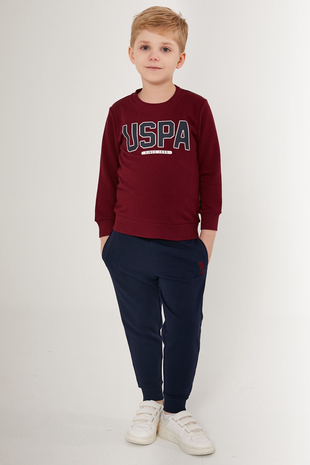 ست کت و شلوار مخصوص پسرانه دارای مجوز USPA U.S. Polo Assn.