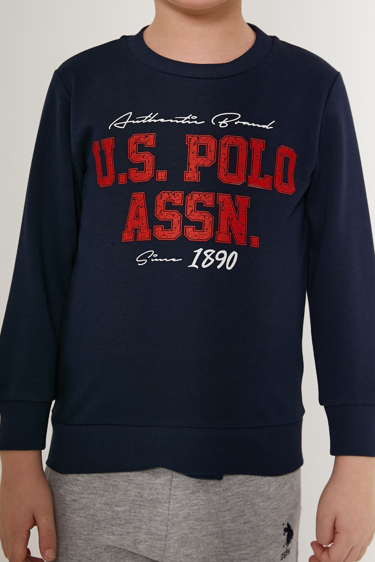 Blue and sales red polo sweatsuit