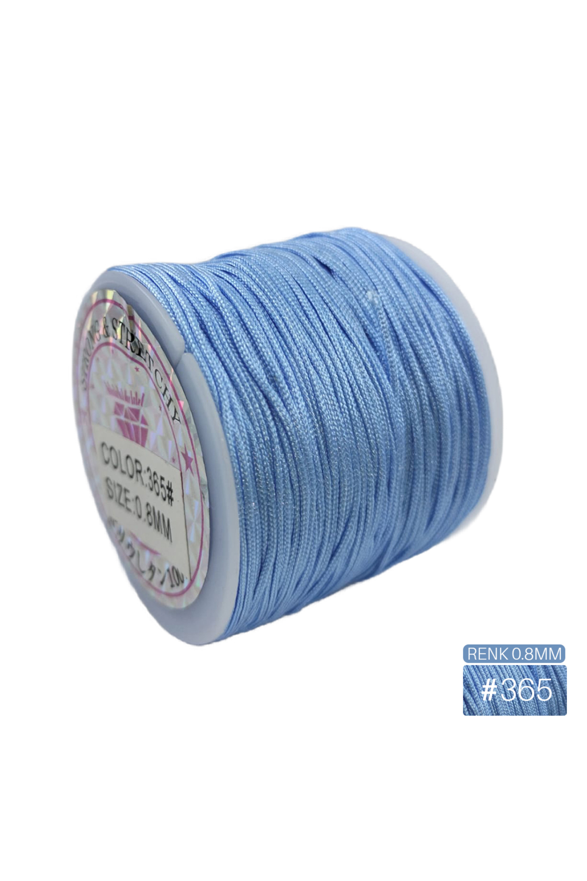 Necklace Rope Bracelet Rope Parachute Rope 50 Meters 0.8mm Color Types