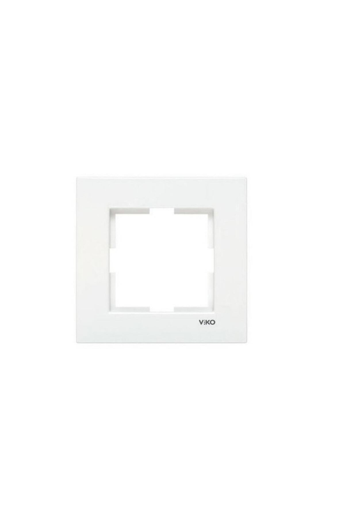 VİKO Karre Tekli Çerçeve Beyaz Orijinal Ürün