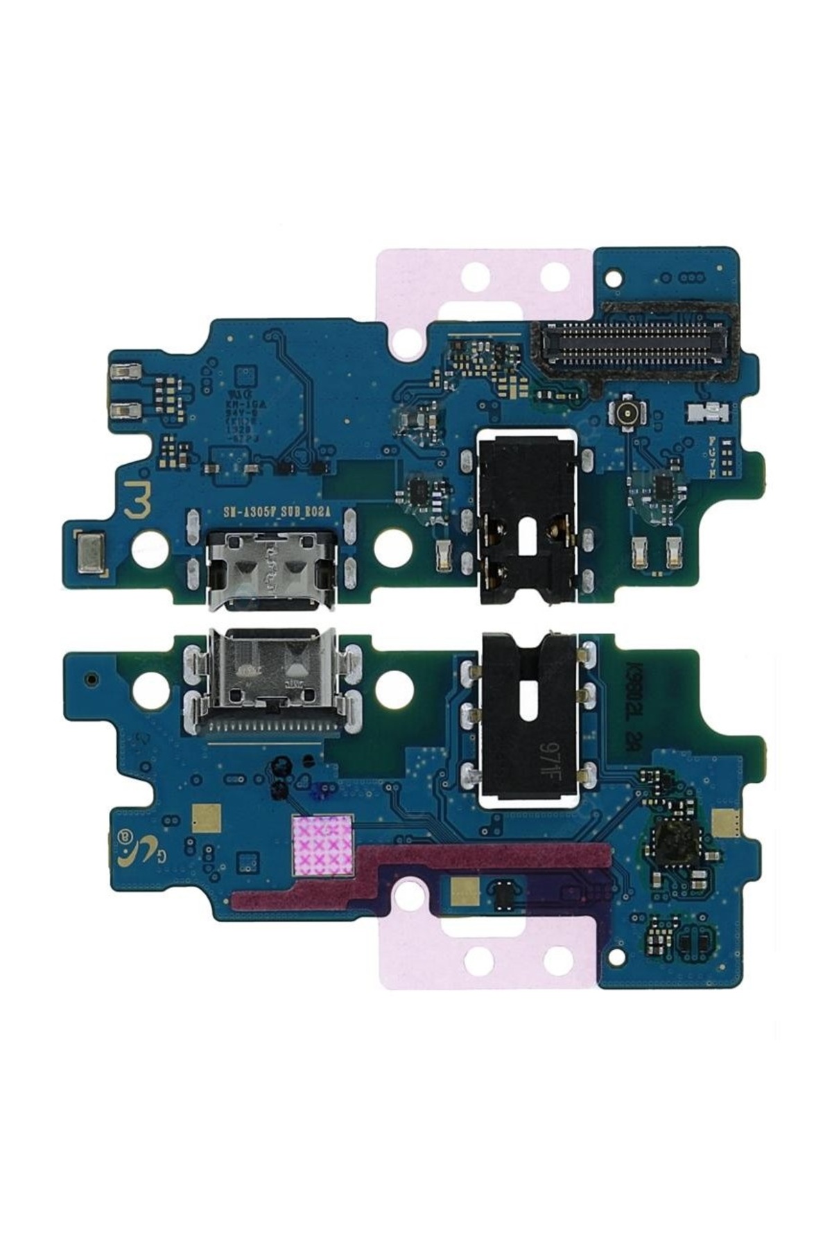 Samsung Galaxy A30s Uyumlu Şarj Soketli Mikrofon Bordu SM-A307F