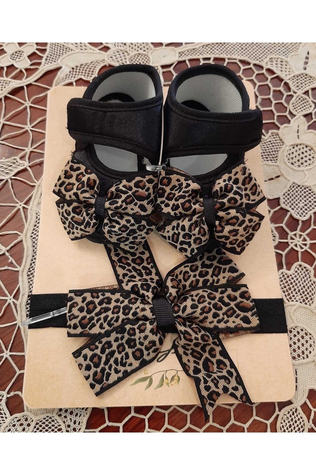 Baby Bakkal Yeni Doğan Bebek Bandana Ve Patik Seti