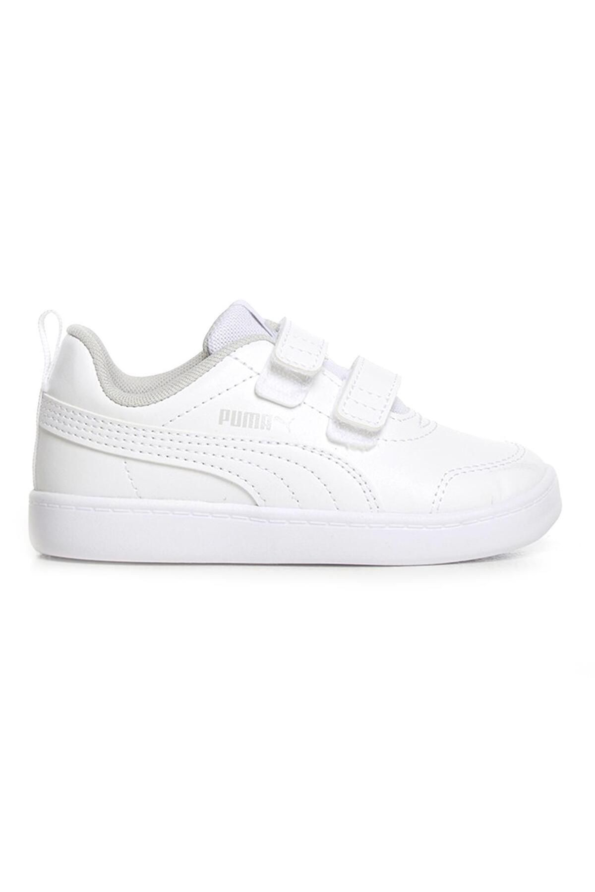 Puma کفش ورزشی بچه گانه Courtflex V2 V Inf سفید