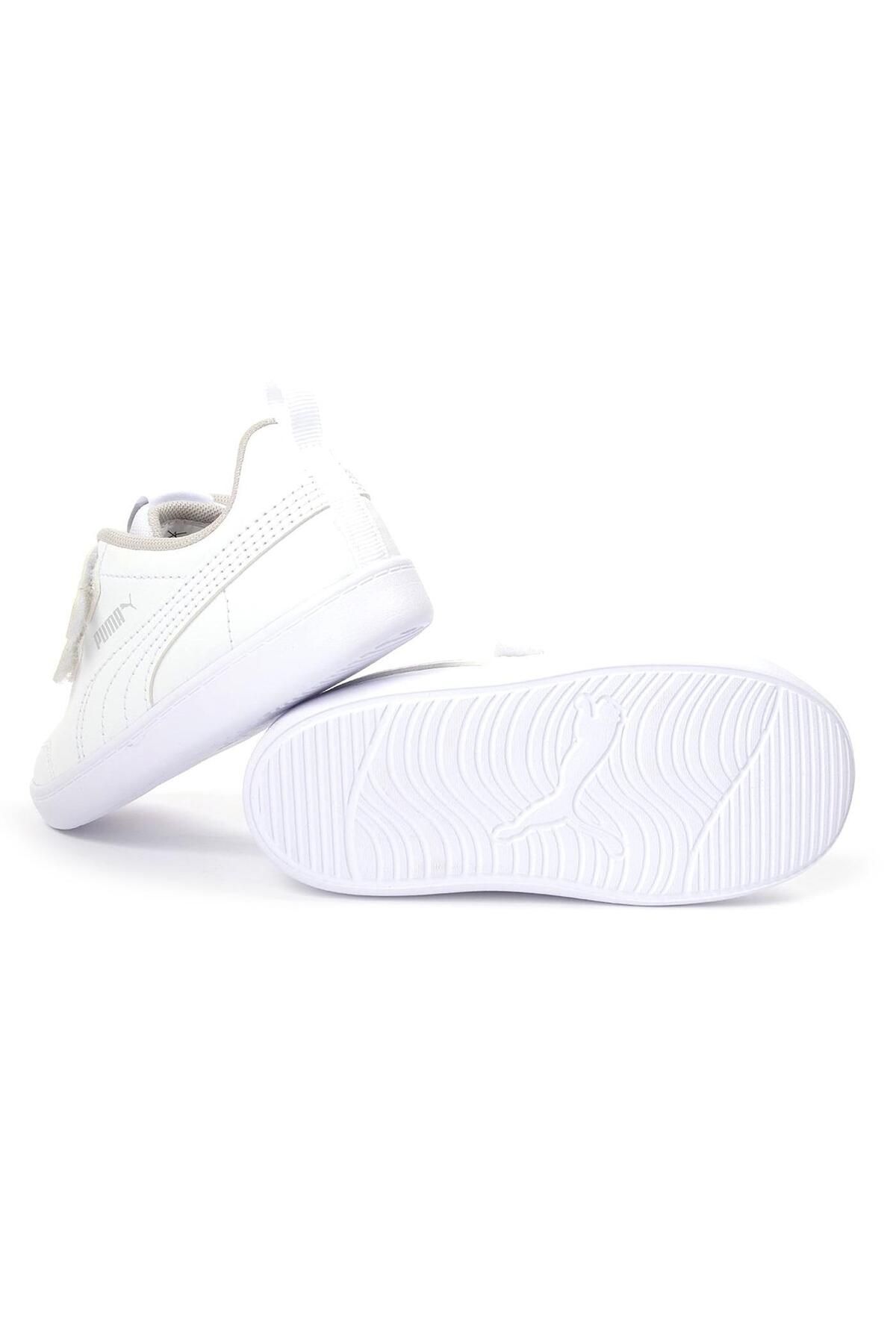 Puma کفش ورزشی بچه گانه Courtflex V2 V Inf سفید