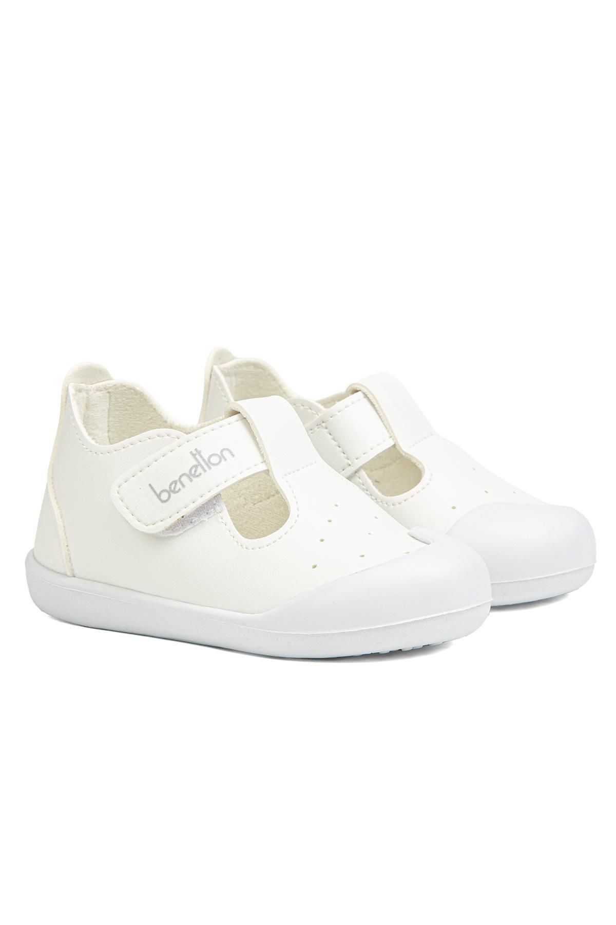 Benetton ® | BN-1250- سفید - کفش ورزشی بچه گانه