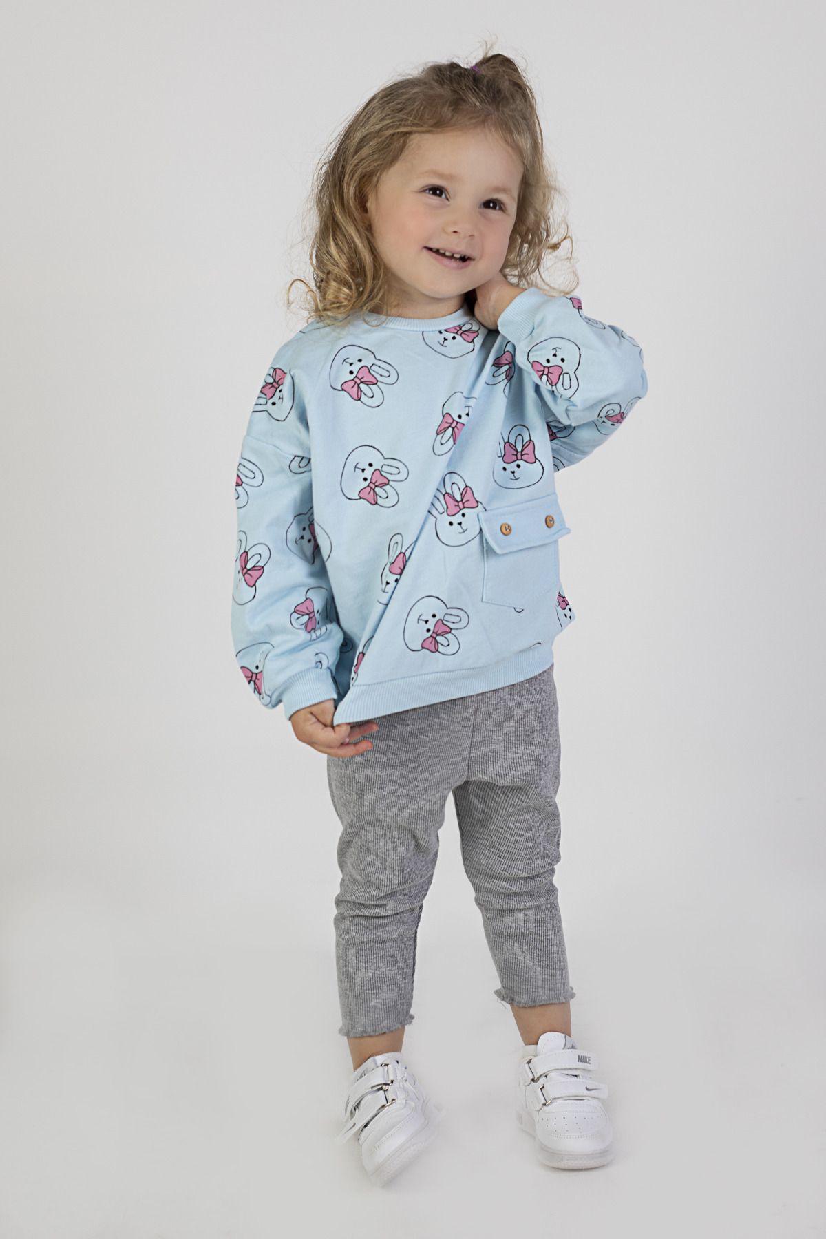 Baby girl sales grey tracksuit