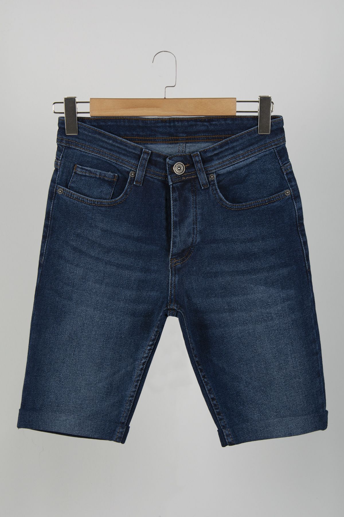 Dark denim shop jean shorts