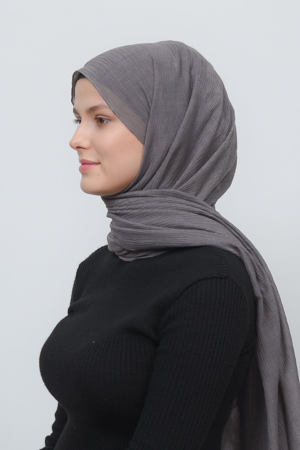 Altobeh-Γυναικείο Πρακτικό τσαλακωμένο σάλι Mira Hijab 3