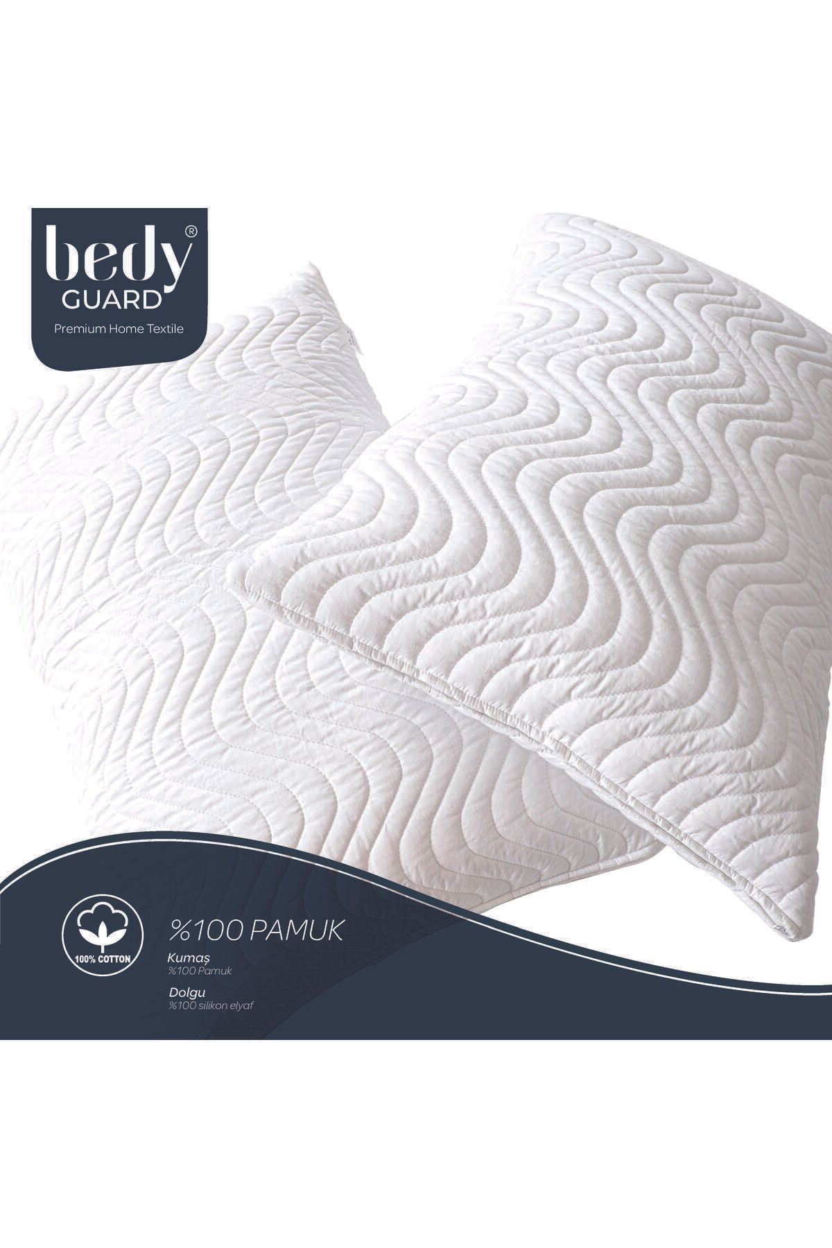 BEDY GUARD Royal Eco Pack of 4 Liquid Proof Pillow Protector