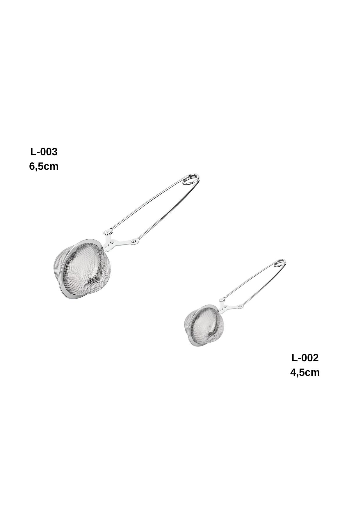 Çay Demleme Bitki Çayı Demleme Süzgeci 2 Adet 4,5cm 6,5cm