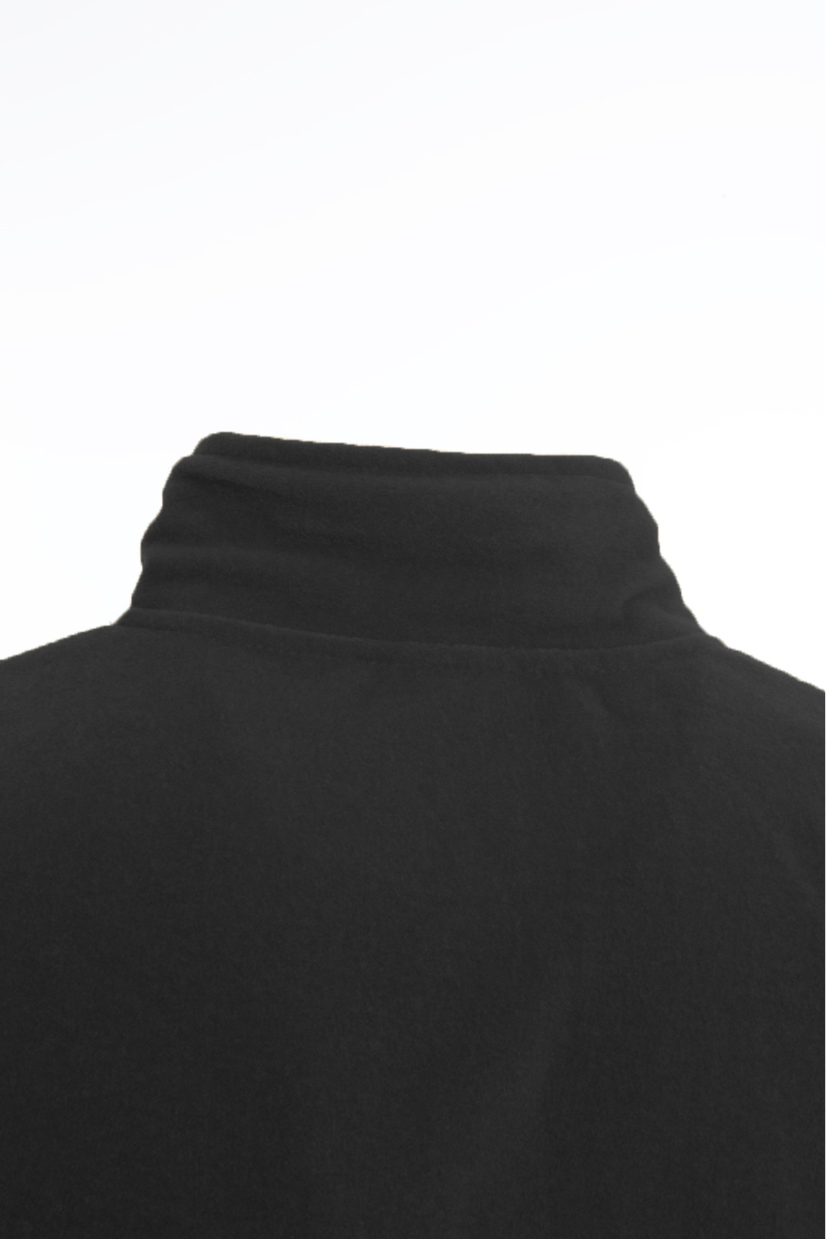 یقه خفاشی مردانه مشکی استاندارد سایز پشمی ضد سرما با جزئیات گلدوزی شده — مشکی KZK-1559 — تصویر 7 از 8