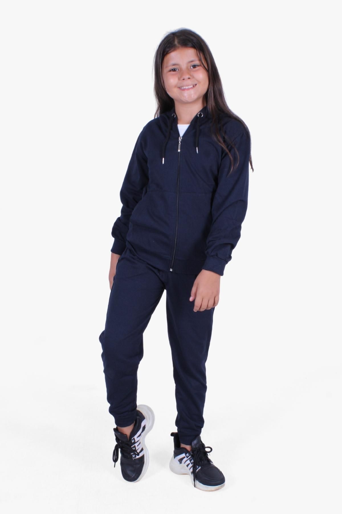 Girls plain tracksuit discount