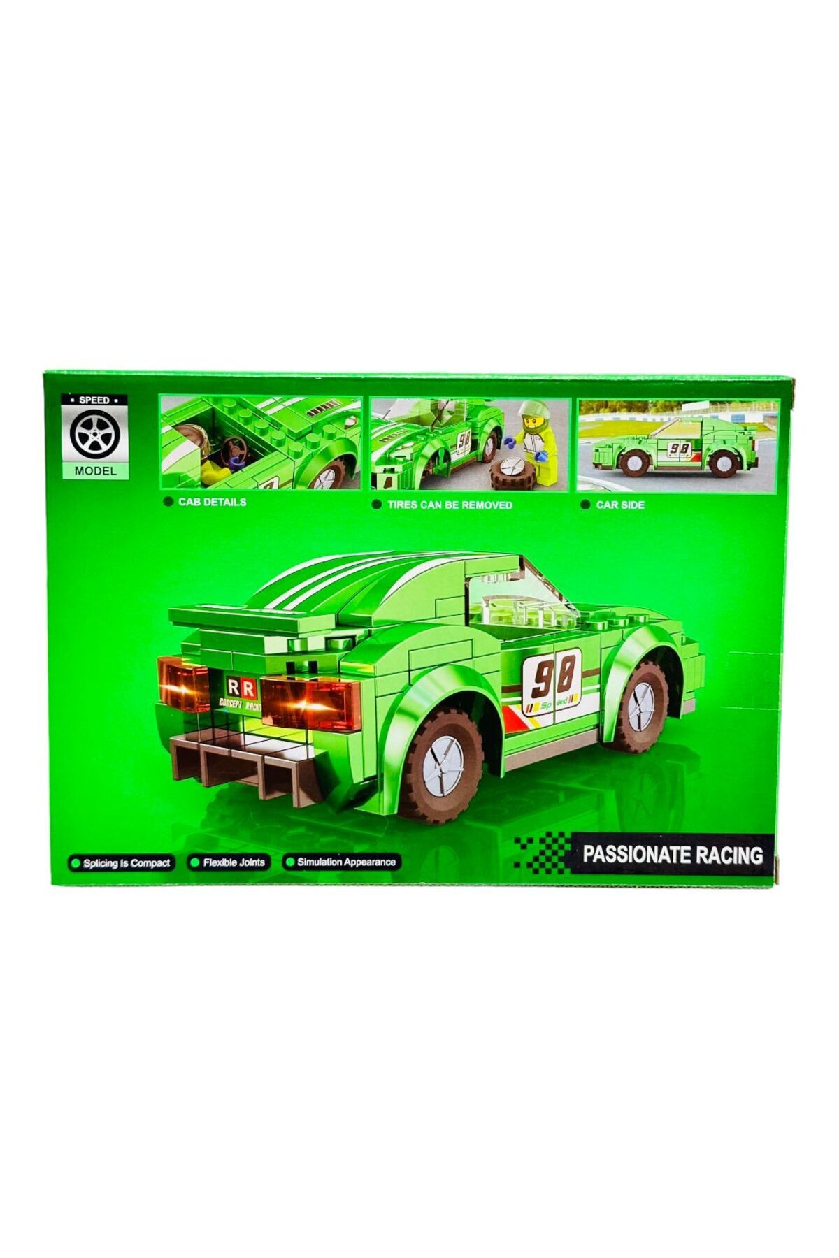 tmtoysandmore lego race car 4 colors 4 models total 599 pieces