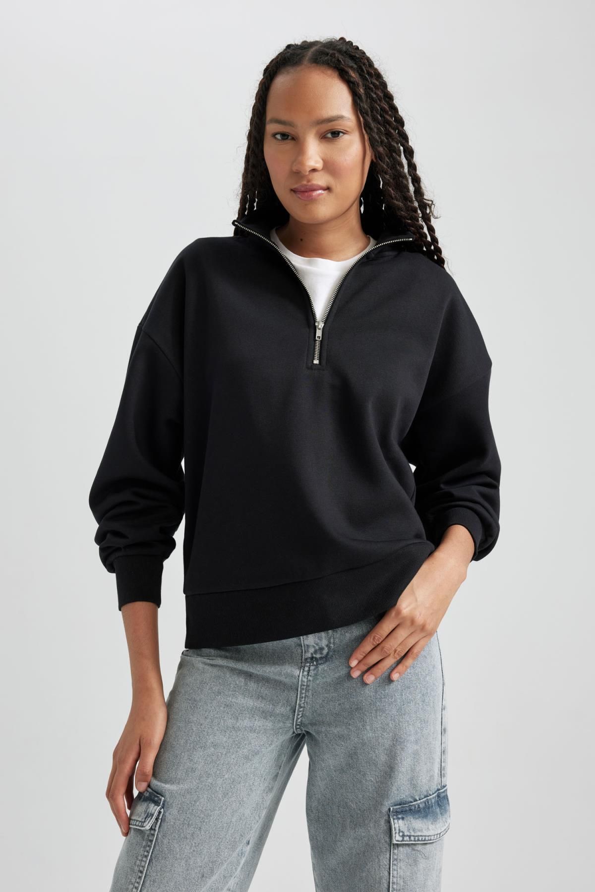 Defacto regular outlet fit sweatshirt