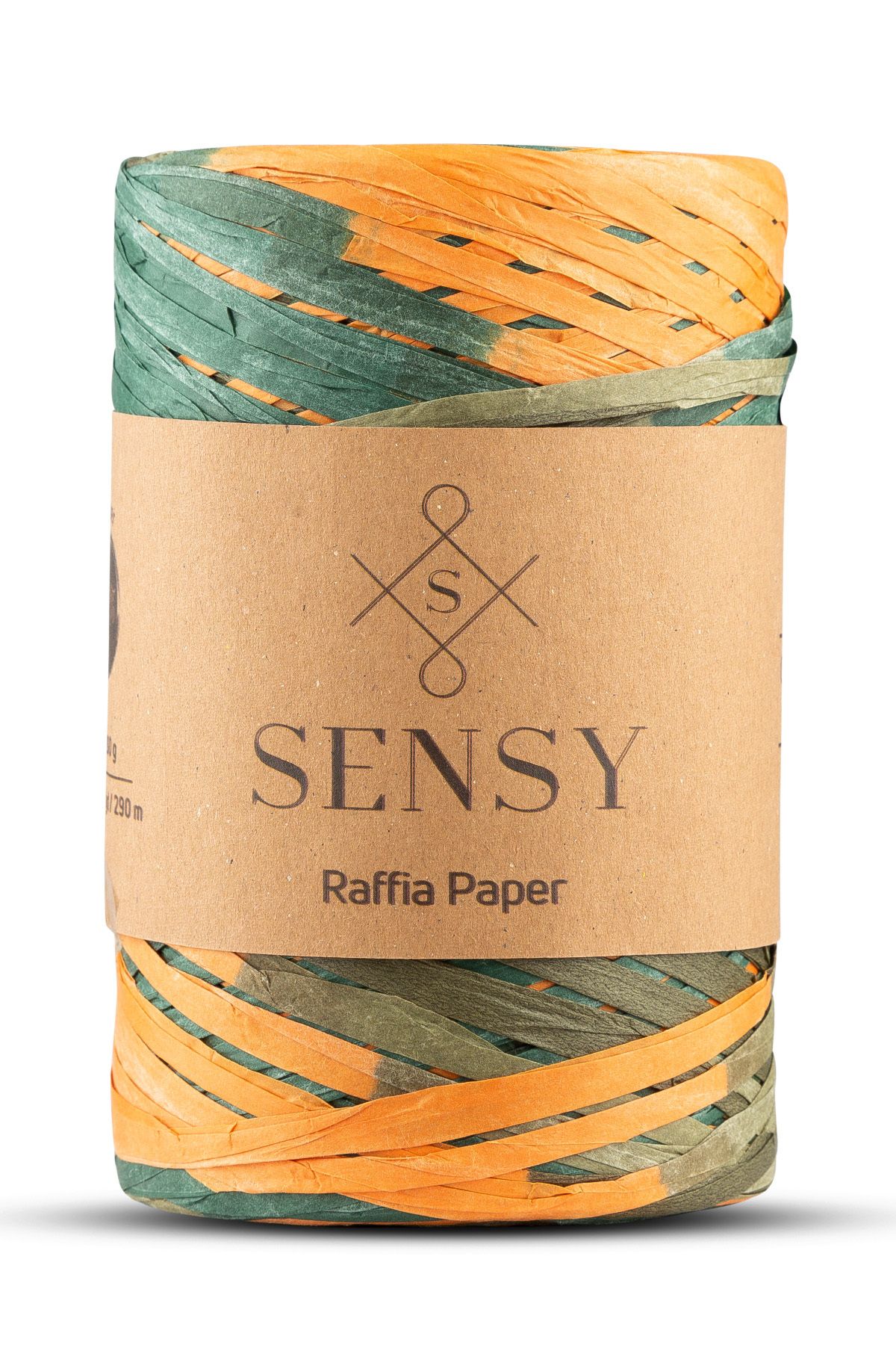 SENSY-Premium Multi-Colored Multi Marbled 290 Meters Raffia Thread Bag Thread Raffia Thread Paper Thread Suppla Thread 1
