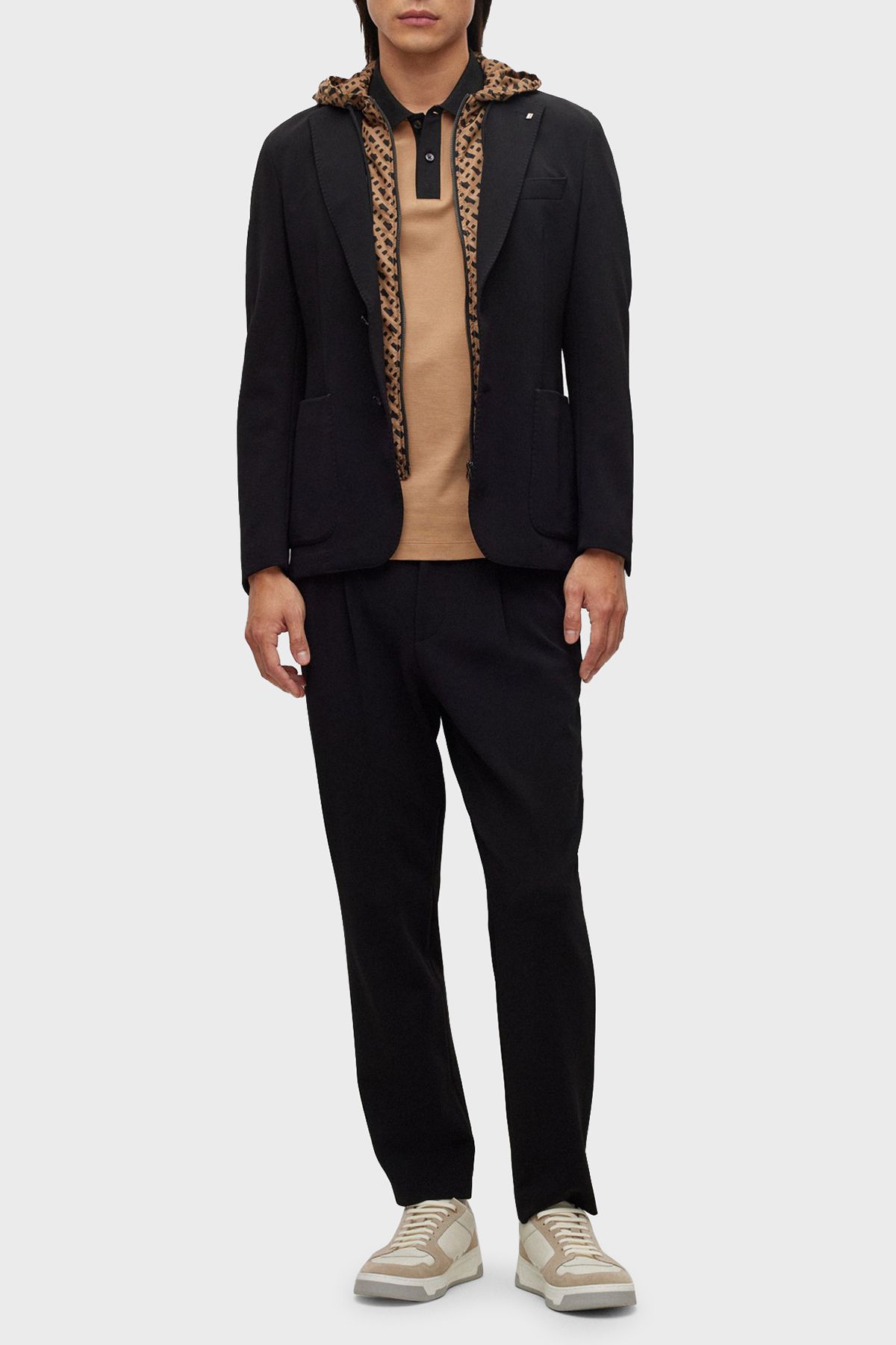 Monogram slim jacket best sale