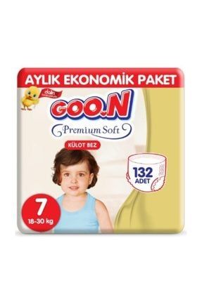 Goon Premium Soft Külot Bez Ekonomik Paket 7 Beden 22 Adet X 6 A 122634