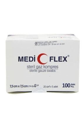Medi Flex Steril Gaz Kompres 7,5x7,5 Cm 5li 20 Zarf 8697444670764