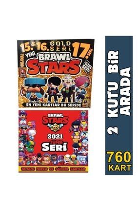 Brawl Stars 15 16 17 Gold Seri Ve 2021 Super Seri Oyun Kartlari 760 Adet 2 Kutu Bir Arada Fiyati Yorumlari Trendyol - brawl stars kartları joker kart