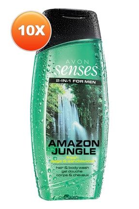Amazon Saç ve Vücut Şampuanı 250 ml 10'lu Set 5050000106887