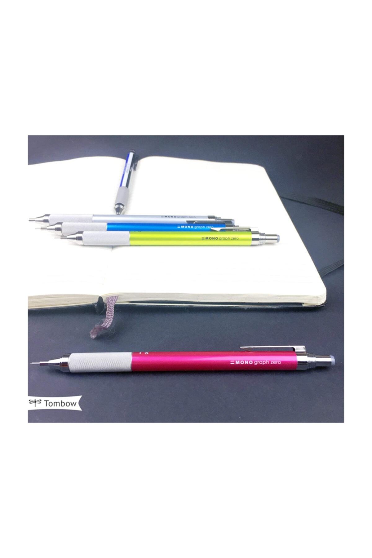 Tombow-Mono Graph Zero Blue Versatil Pen 0.5 Mm 3