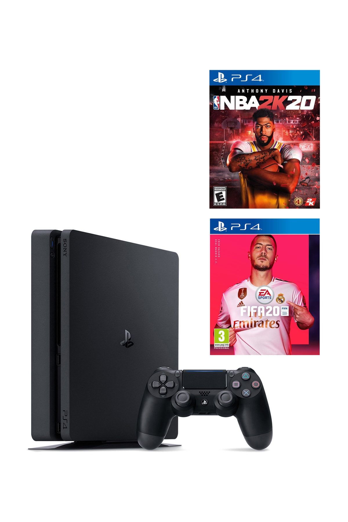 sony playstation 4 slim 500 gb ps4 fifa 20 ps4 nba 2k20 eurasia garantili fiyati yorumlari trendyol